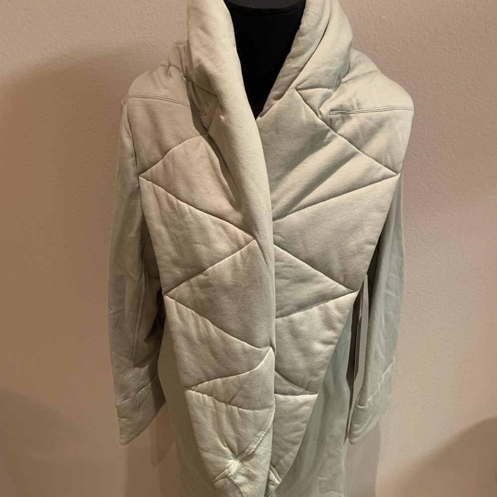 YFB Sandrine Coat Mint Green Sz S/M NWT